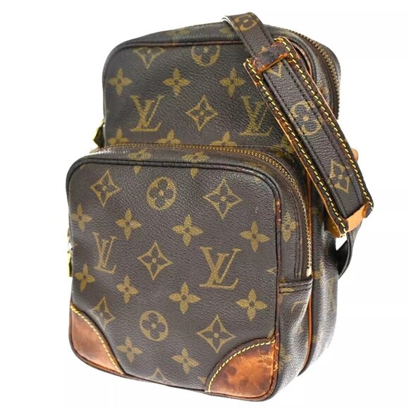 LOUIS VUITTON Amazon Crossbody Shoulder Bag Monogram Leather BN - Picture 1 of 16